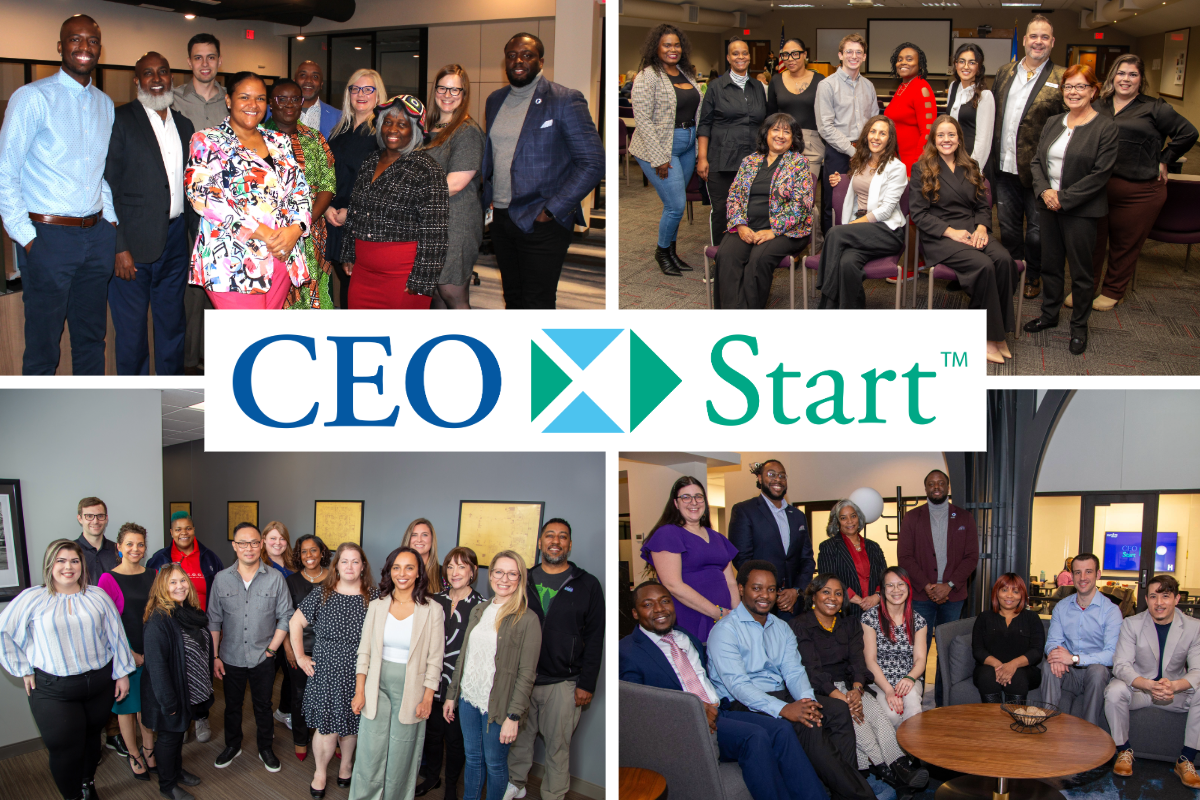 A group shot of the CEO Start groups taken through 2024.