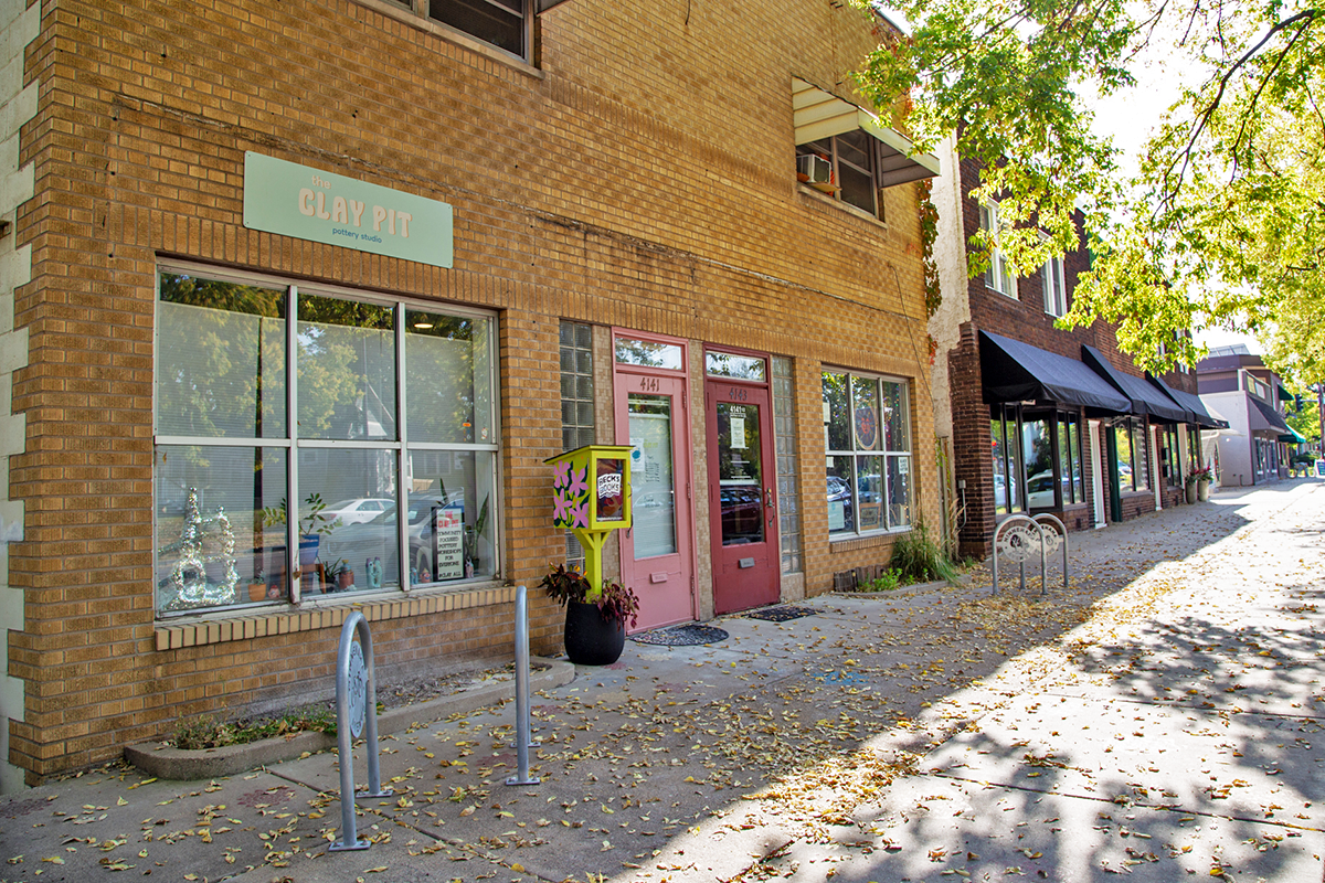 The Clay Pit pottery studio in Minneapolis.