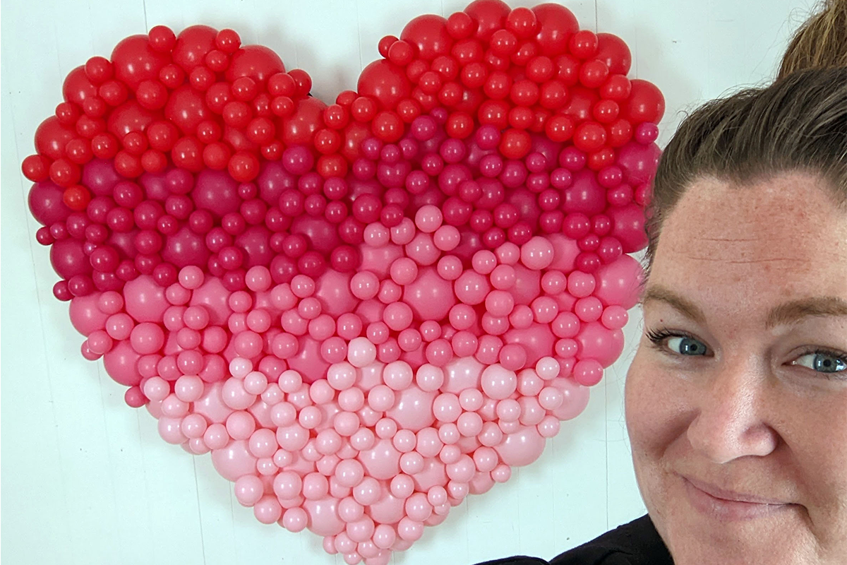 Erin Aarestad founder of Balloon Fancy