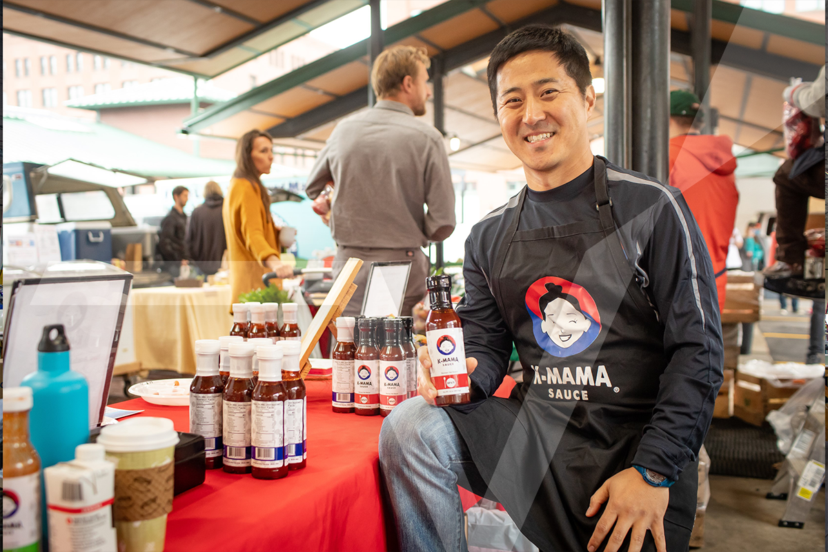 KC Kye founder of K-Mama Sauce