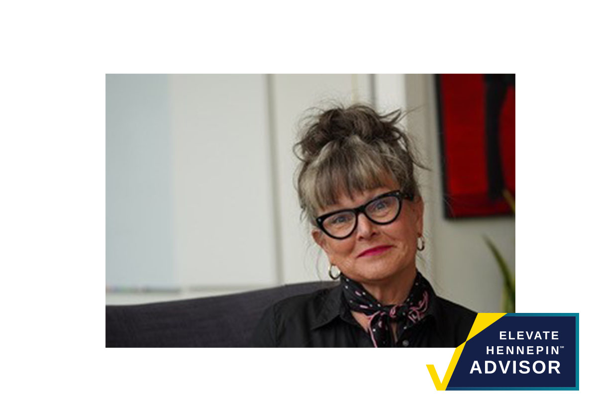 Kathy Hanson founder of Backpocket Strategy and Elevate Hennepin advisor