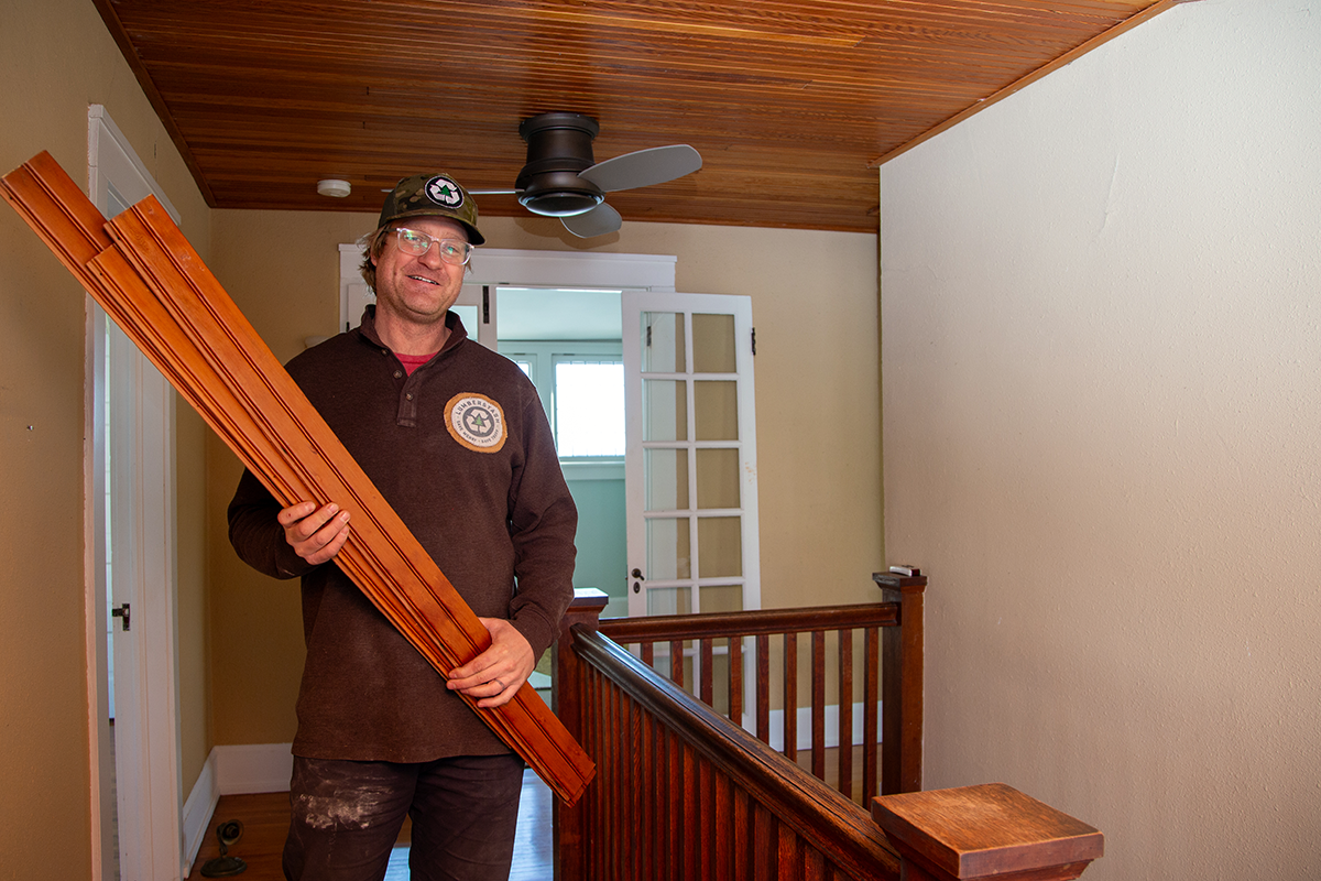 LumberStash founder Jeremy Marshik. 