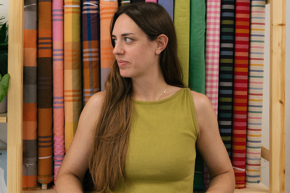 Madee Weisner, founder of Open Studio Sewing