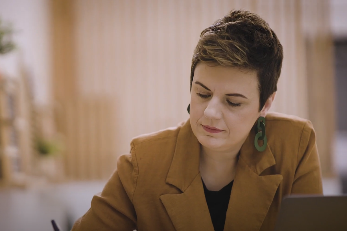 Mercedes Austin founder of Mercury Mosaics