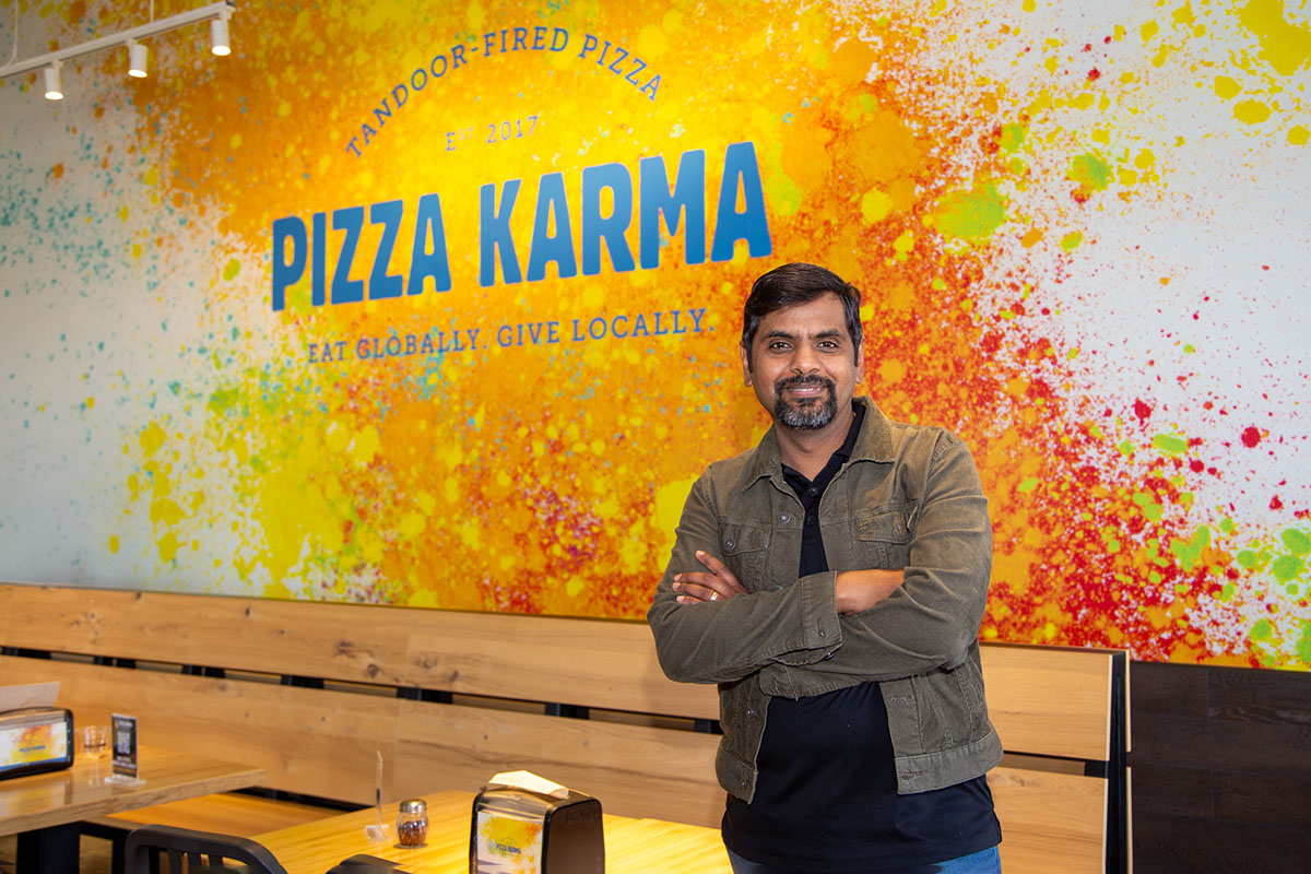 Rajesh Selvaraj cofounder of Pizza Karma