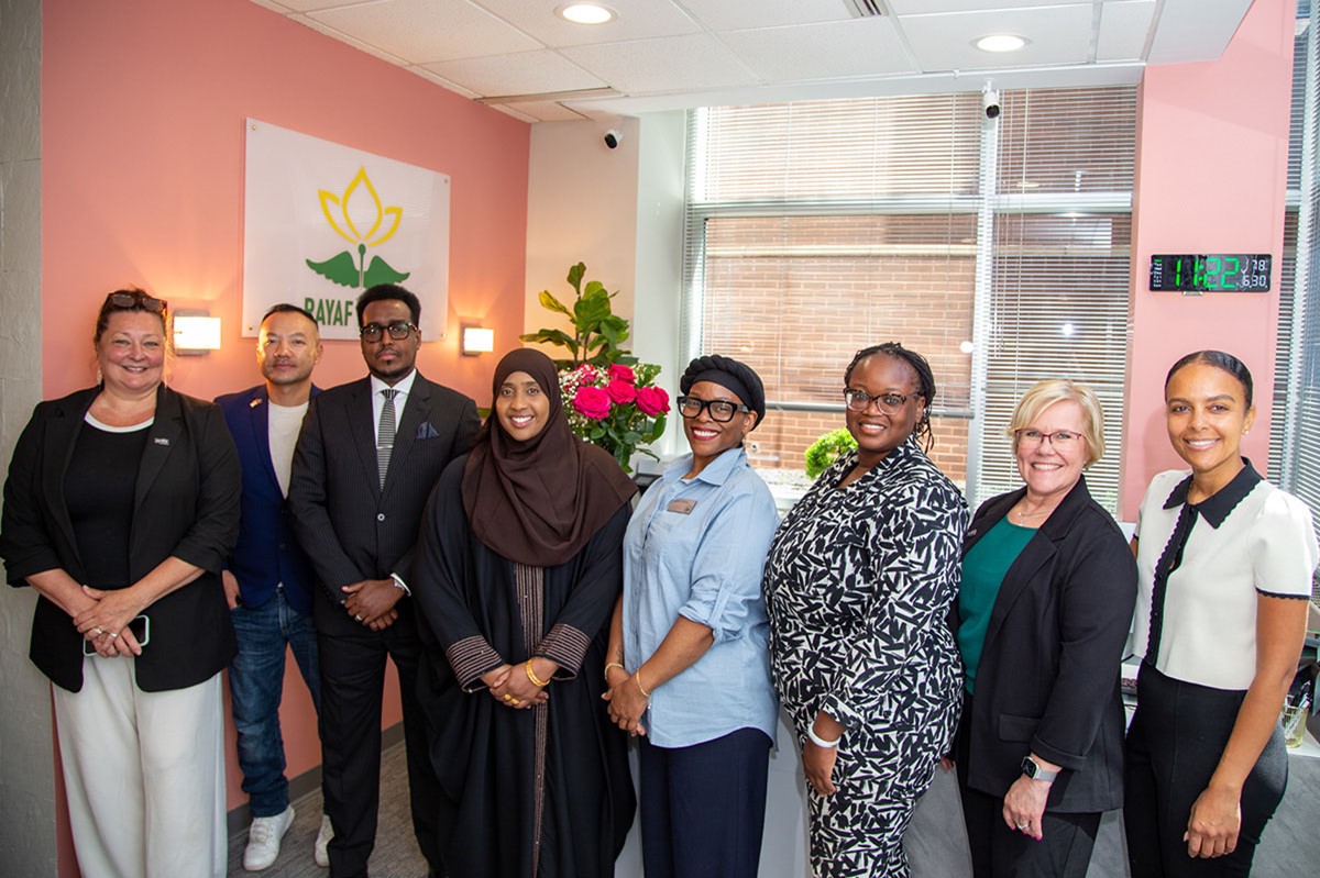 Rayaf Health founders advisors and Hennepin County Commissioner Angela Conley
