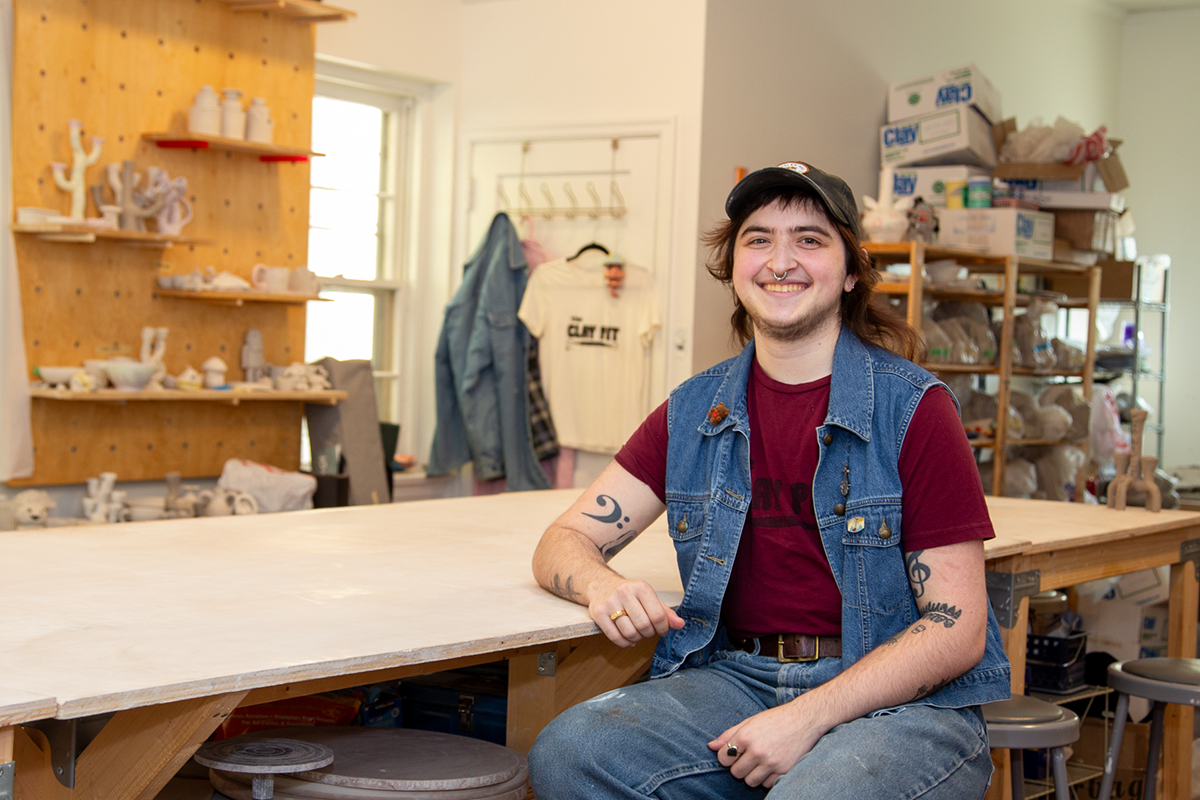 Soren Aster, founder of The Clay Pit